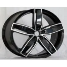 Audi bicolor diamond-cut velgen 01043 — 17–20 inch lichtmetalen velg in bicolor