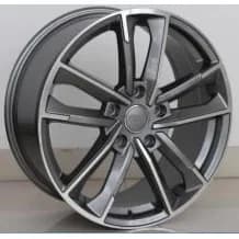 Audi bicolor diamond-cut velgen 01045 — 19–21 inch lichtmetalen velg in bicolor