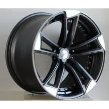 Audi bicolor diamond-cut velgen 01046 — 21 inch lichtmetalen velg in bicolor