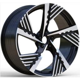 Audi bicolor diamond-cut velgen 01137R