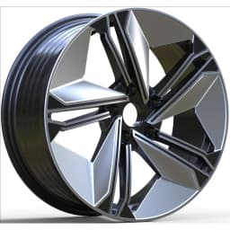 Audi bicolor diamond-cut velgen 01140