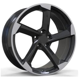 Audi bicolor diamond-cut velgen 01147
