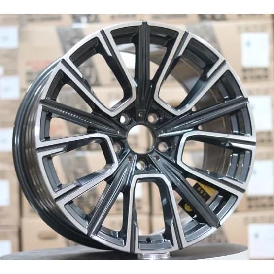 BMW bicolor diamond-cut velgen 03023 — 19–20 inch lichtmetalen velg in bicolor