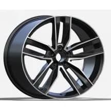 Chevrolet antraciet velgen 19001 — 22 inch lichtmetalen velg in antraciet