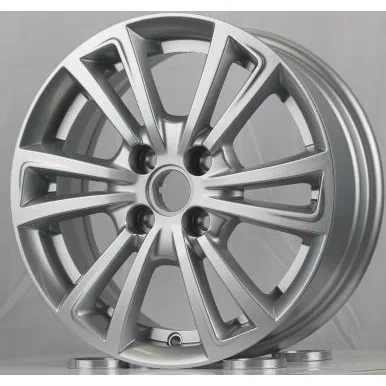 Chevrolet zilveren velgen 19016 — 15 inch lichtmetalen velg in zilver
