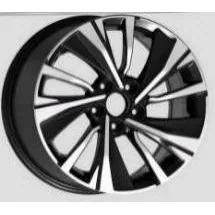 Honda bicolor diamond-cut velgen 09002 — 17–18 inch lichtmetalen velg in bicolor