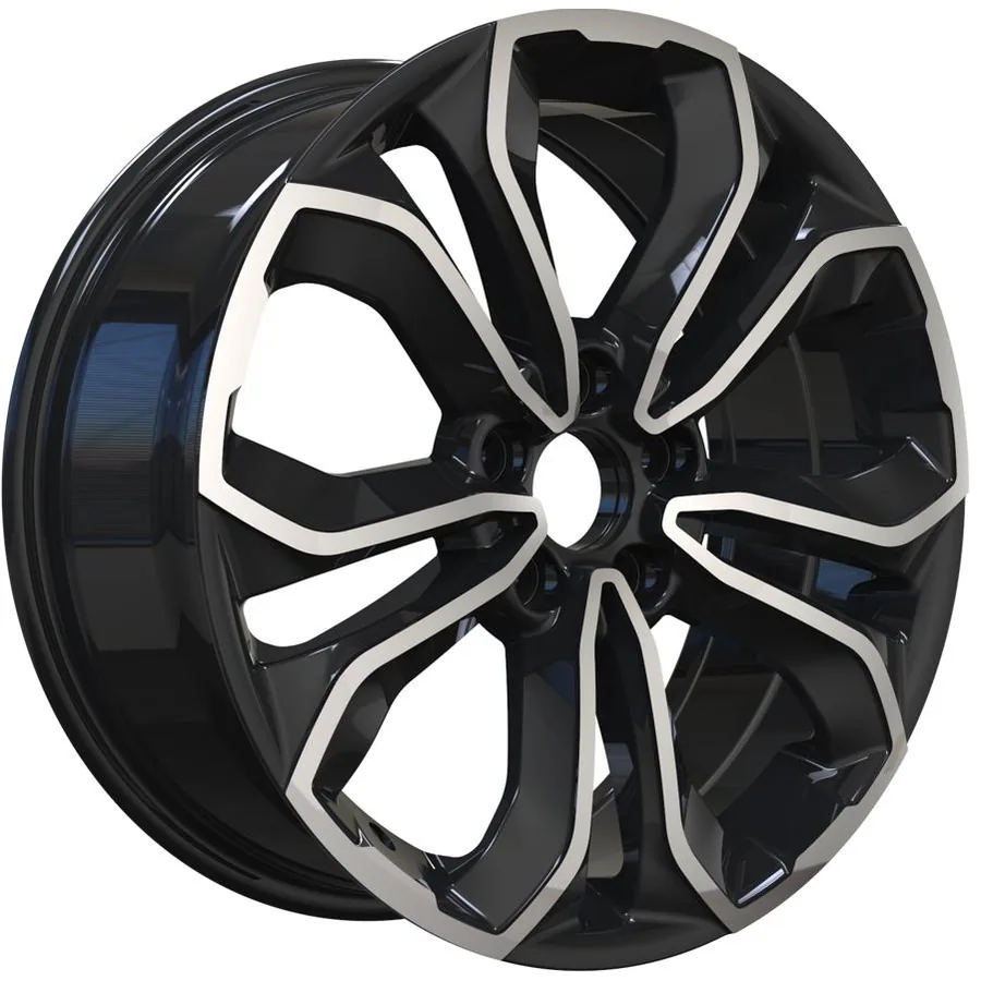 Honda zwarte velgen 09017 — 18 inch lichtmetalen velg in zwart