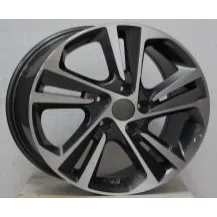 Hyundai bicolor diamond-cut velgen 08002 — 15–17 inch lichtmetalen velg in bicolor