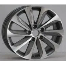 Hyundai bicolor diamond-cut velgen 08008 — 16–18 inch lichtmetalen velg in bicolor