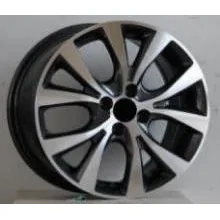 Hyundai bicolor diamond-cut velgen 08010 — 14–16 inch lichtmetalen velg in bicolor