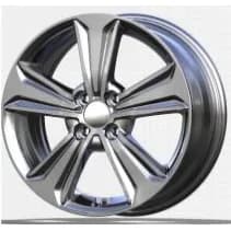Hyundai bicolor diamond-cut velgen 08015 — 14–16 inch lichtmetalen velg in bicolor
