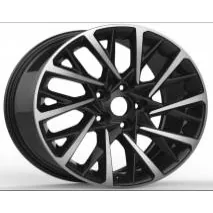 Hyundai bicolor diamond-cut velgen 08018 — 16–18 inch lichtmetalen velg in bicolor