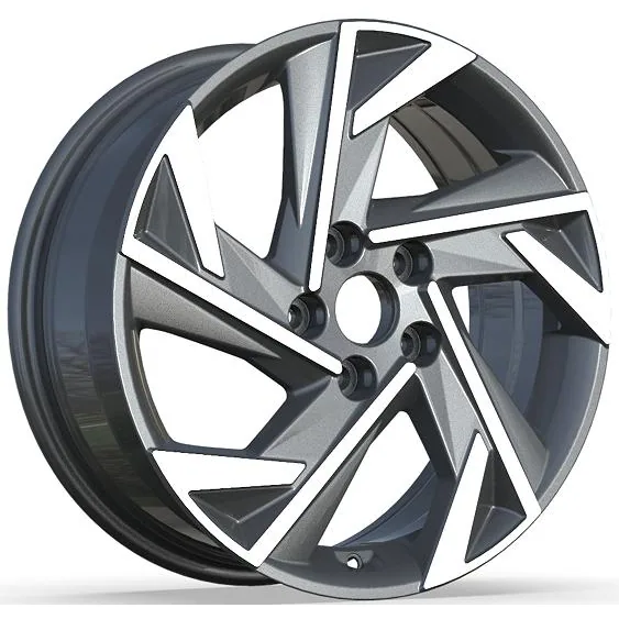 Hyundai bicolor diamond-cut velgen 08023 — 17 inch lichtmetalen velg in bicolor