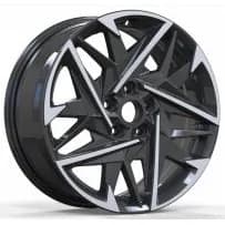 Hyundai bicolor diamond-cut velgen 08M1177 — 18–19 inch lichtmetalen velg in bicolor