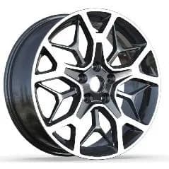 Jeep bicolor diamond-cut velgen 21010 — 20 inch lichtmetalen velg in bicolor