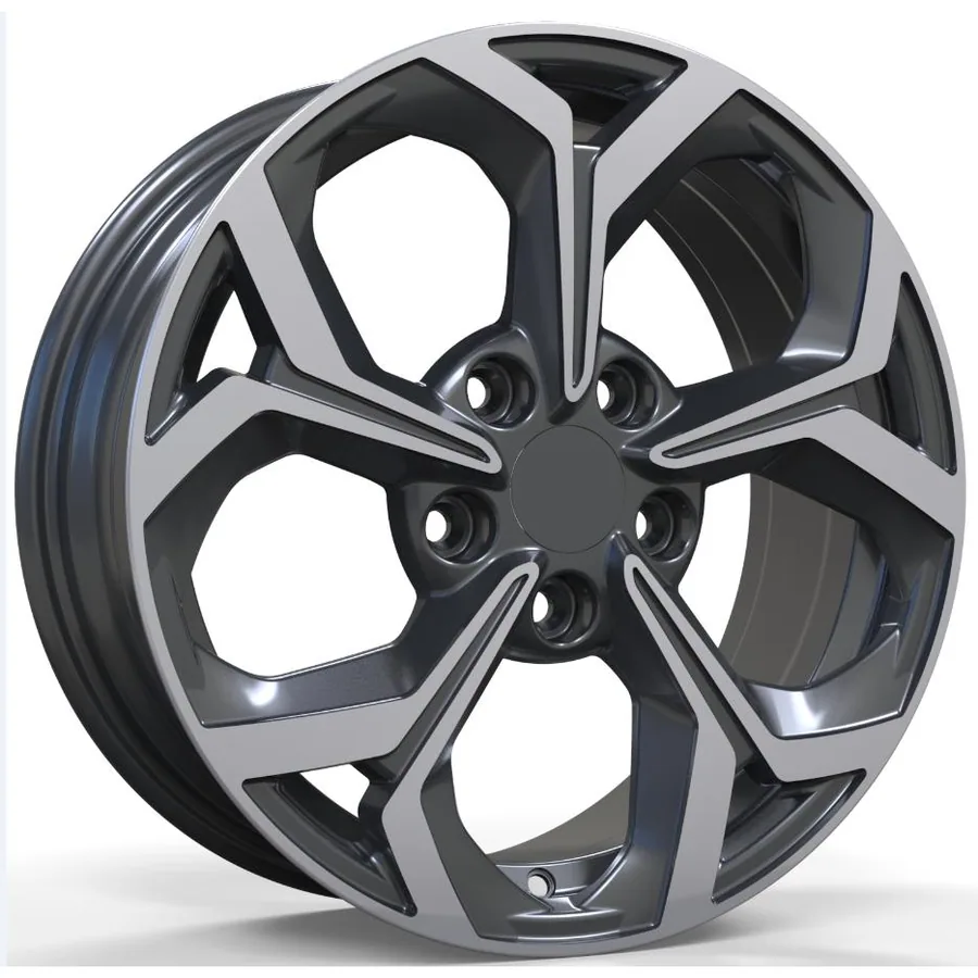 KIA bicolor diamond-cut velgen 18013 — 16 inch lichtmetalen velg in bicolor