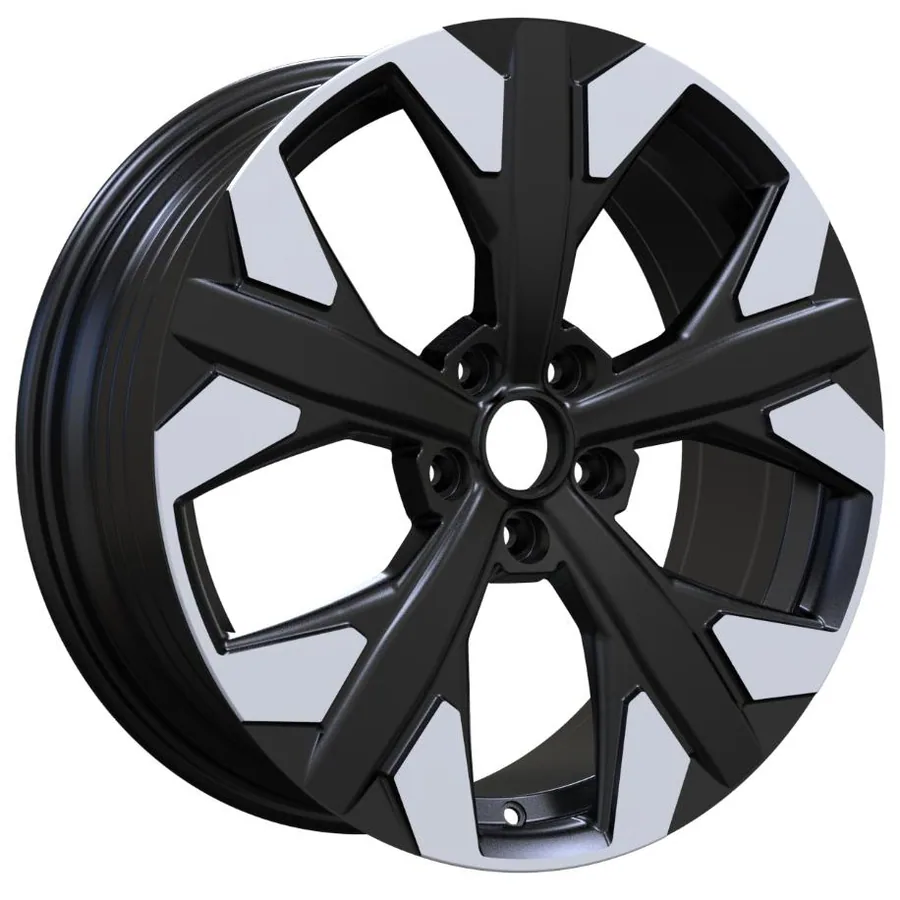 KIA bicolor diamond-cut velgen 18015 — 18–19 inch lichtmetalen velg in bicolor