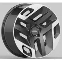 Land Rover bicolor diamond-cut velgen 04057 — 22–23 inch lichtmetalen velg in bicolor