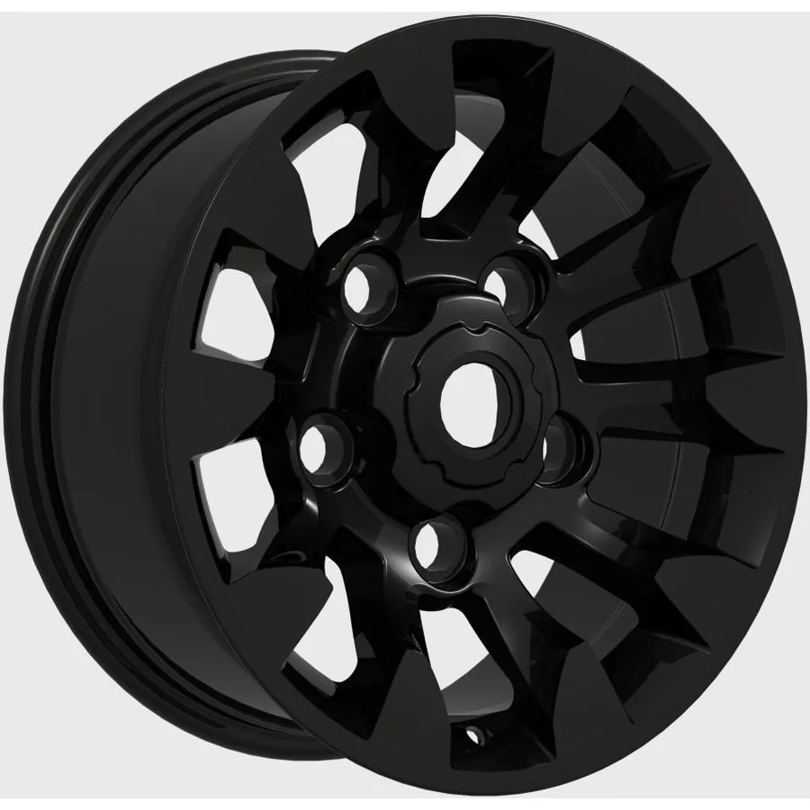 Land Rover zwarte velgen 04R5230 — 16–18 inch lichtmetalen velg in zwart
