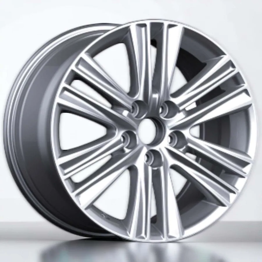 Lexus zilveren velgen 12022 — 17 inch lichtmetalen velg in zilver