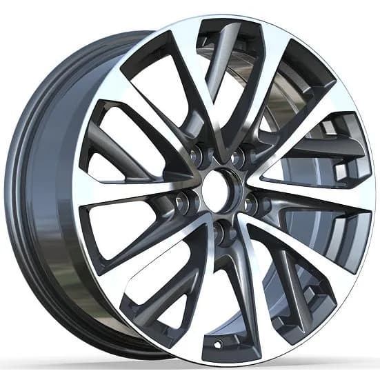Lexus bicolor diamond-cut velgen 12025 — 17 inch lichtmetalen velg in bicolor