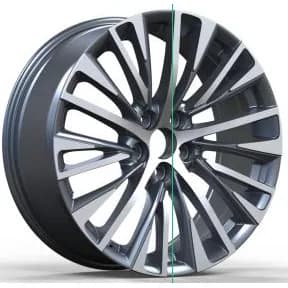 Lexus bicolor diamond-cut velgen 12211 — 18–21 inch lichtmetalen velg in bicolor