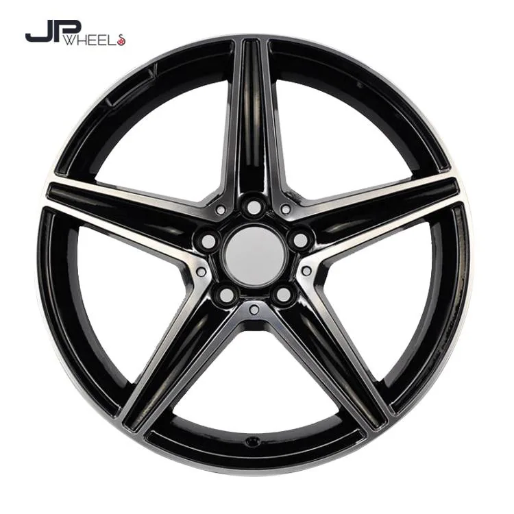 Mercedes-Benz bicolor diamond-cut velgen 02005 — 17–19 inch lichtmetalen velg in bicolor
