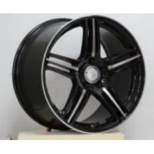 Mercedes-Benz bicolor diamond-cut velgen 02054 — 17–18 inch lichtmetalen velg in bicolor