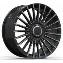 Mercedes-Benz zwarte velgen 02062 — 20 inch lichtmetalen velg in zwart