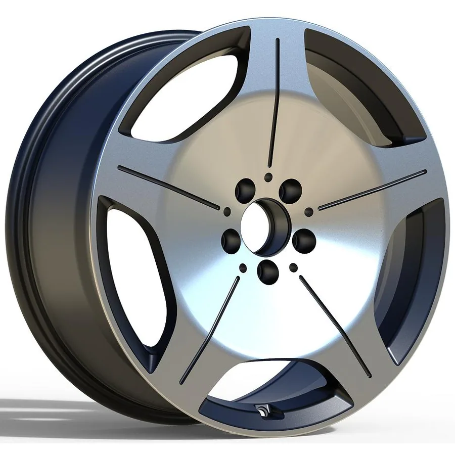 Mercedes-Benz bicolor diamond-cut velgen 02072 — 18–20 inch lichtmetalen velg in bicolor