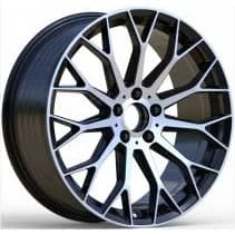 Mercedes-Benz bicolor diamond-cut velgen 02077 — 18–20 inch lichtmetalen velg in bicolor