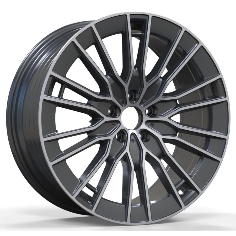 Mercedes-Benz bicolor diamond-cut velgen 02079 — 19–20 inch lichtmetalen velg in bicolor