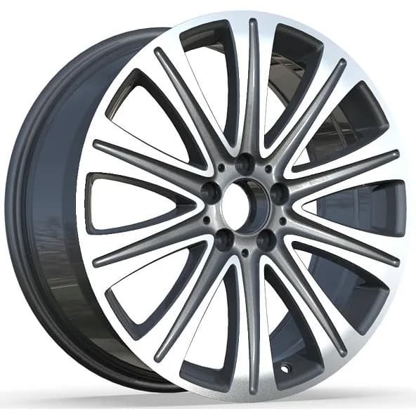 Mercedes-Benz bicolor diamond-cut velgen 02082 — 19 inch lichtmetalen velg in bicolor