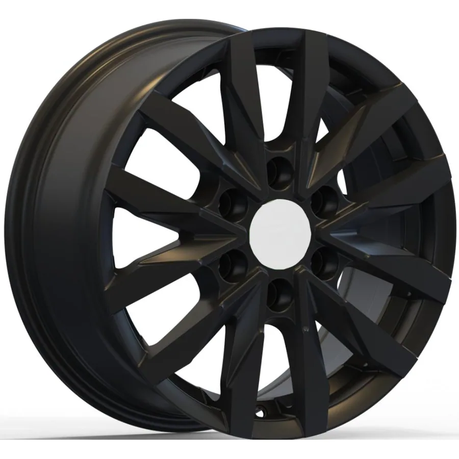 Mercedes-Benz zwarte velgen 02083 — 16 inch lichtmetalen velg in zwart