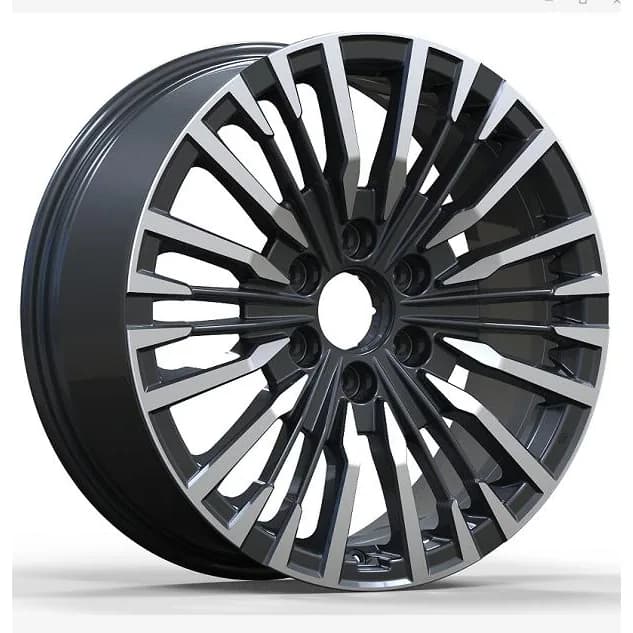 Nissan bicolor diamond-cut velgen 07005 — 20 inch lichtmetalen velg in bicolor