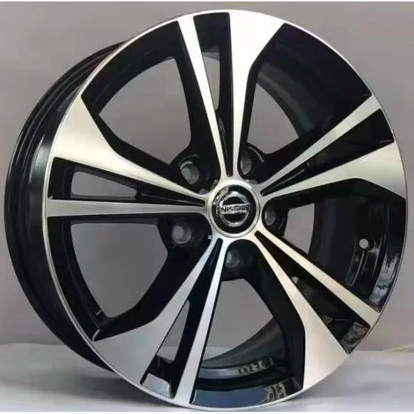 Nissan bicolor diamond-cut velgen 07014 — 16 inch lichtmetalen velg in bicolor