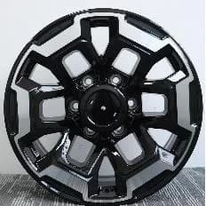 Nissan bicolor diamond-cut velgen 07028 — 17 inch lichtmetalen velg in bicolor