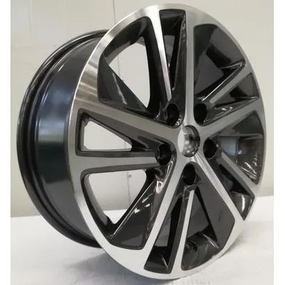 Nissan bicolor diamond-cut velgen 07M3910 — 16 inch lichtmetalen velg in bicolor