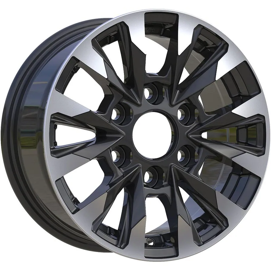 Nissan antraciet velgen SUB71734 — 15 inch lichtmetalen velg in antraciet