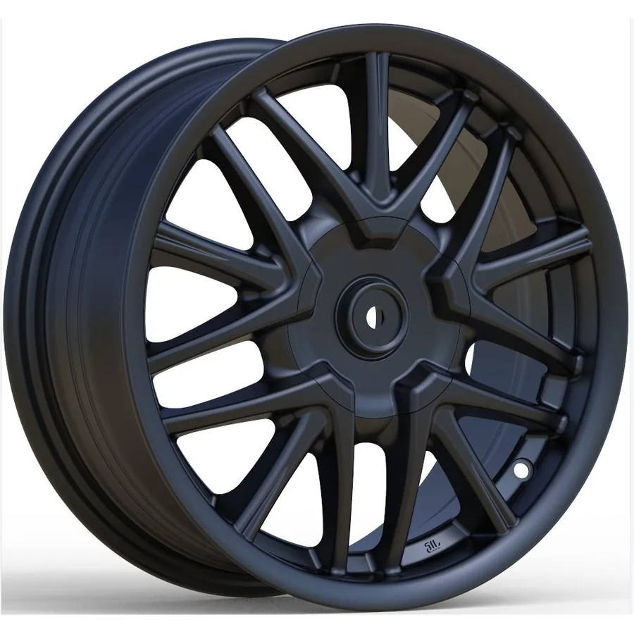 Peugeot zwarte velgen 10004 — 15 inch lichtmetalen velg in zwart