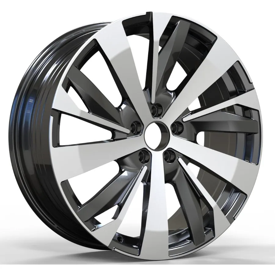 Peugeot bicolor diamond-cut velgen 10006 — 19 inch lichtmetalen velg in bicolor