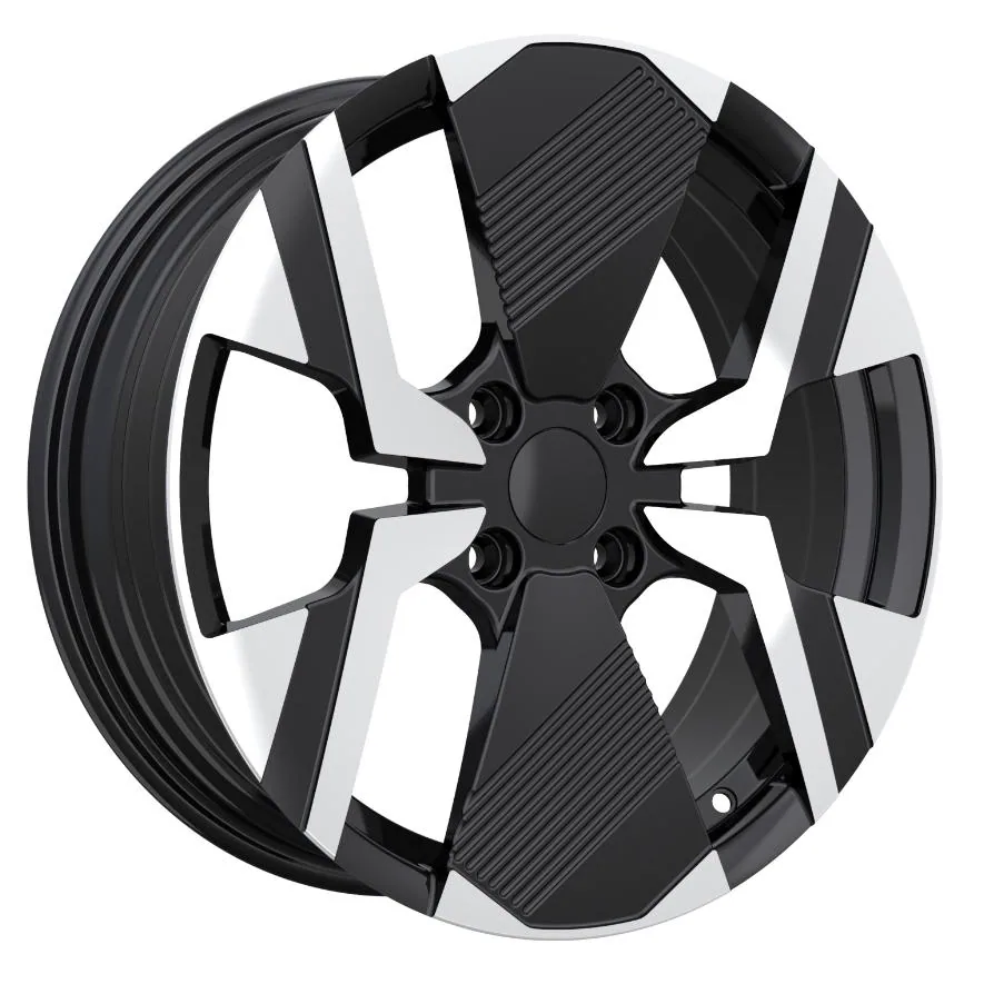 Peugeot bicolor diamond-cut velgen 10007 — 17 inch lichtmetalen velg in bicolor