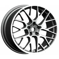 Porsche bicolor diamond-cut velgen 13004 — 20–21 inch lichtmetalen velg in bicolor