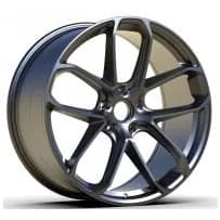 Porsche bicolor diamond-cut velgen 13007 — 20–22 inch lichtmetalen velg in bicolor
