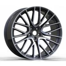 Porsche bicolor diamond-cut velgen 13M1172 — 20–21 inch lichtmetalen velg in bicolor