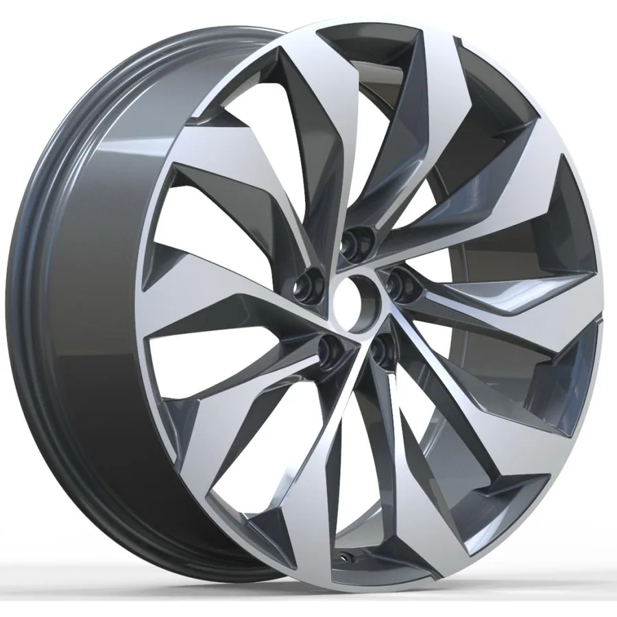 Skoda bicolor diamond-cut velgen 14009 — 18–20 inch lichtmetalen velg in bicolor