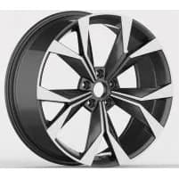 Skoda bicolor diamond-cut velgen 14011 — 18–20 inch lichtmetalen velg in bicolor