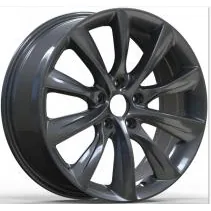Tesla antraciet velgen 15004 — 18–22 inch lichtmetalen velg in antraciet