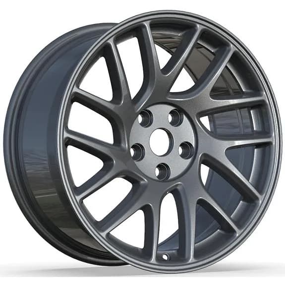 Tesla antraciet velgen 15012 — 18 inch lichtmetalen velg in antraciet