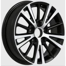 Toyota bicolor diamond-cut velgen 06008 — 15 inch lichtmetalen velg in bicolor